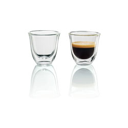 Delonghi Espresso Machine Espresso Glasses 2pk