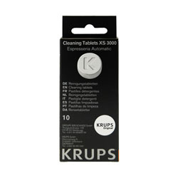 Krups Espresso Machine Cleaning Tablets 10pk - XS3000