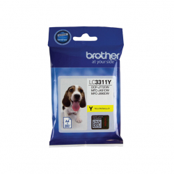 Brother Printer Ink Cartridge LC3311Y Yellow - LC3311Y