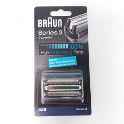 Braun Shaver Foil & Cutter Cassette (Black) - 32BCAS