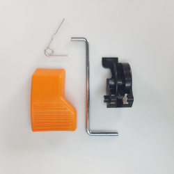Nilfisk Vacuum Cleaner Parking Pedal Orange Full Set - 107413512